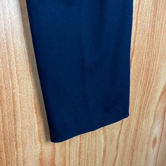 St. John Sport by Marie Gray Navy High Rise Trousers Women's size 6 - Picture 6 of 16